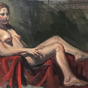 Nude with Red